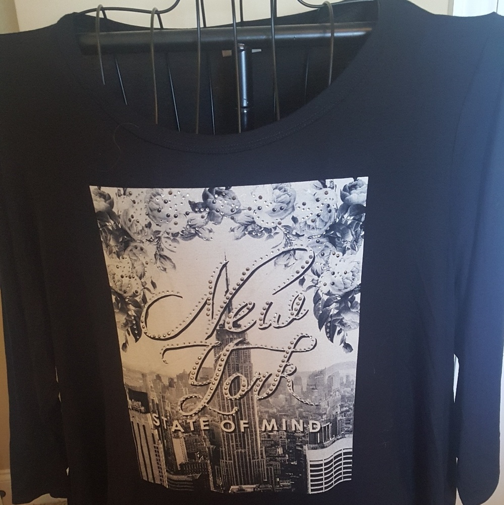 Avenue black top with black and white 2nd layer